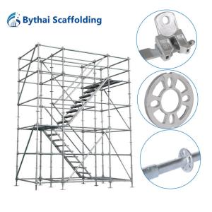 Galvanized 48.3mm 2m Layher Ring Lock Scaffolding Quick Locking Assembly Type