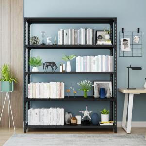 Warehouse Storage Shelf Steel Metal Boltless Rack Adjustable Garage Shelving