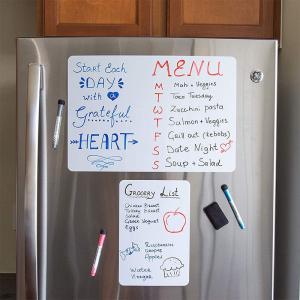 Soft Whiteboard Magnetic Monthly Calendar For Fridge Removable Reusable
