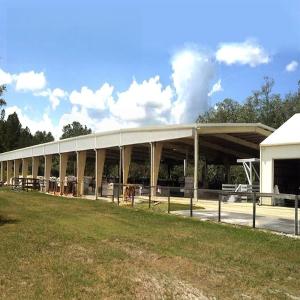 Modular Component Steel Structure Fabrication Painted Galvanized Surface