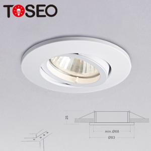 83mm Recessed LED Downlights Fittings Adjustable Die Cast Aluminum Material
