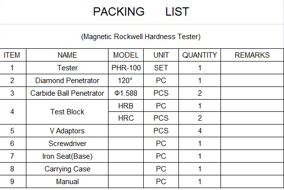 Portable Magnetic Rockwell Hardness Tester Hr100