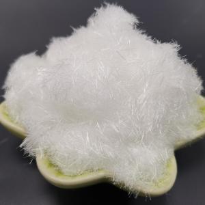 China 105degree Melting Point PE Fiber Product As Explosion Proof Fiber For Non Fired Bricks on sale