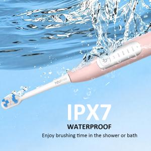 OEM Manufacturer Private Logo Custom 4 Brush Heads Rechargeable Ultrasonic