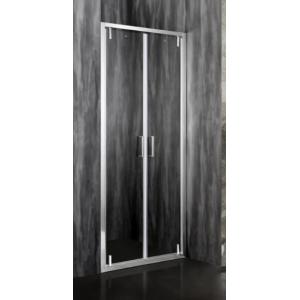 China Elegant Shower Door With Chromed Profile For Contemporary Bathrooms on sale