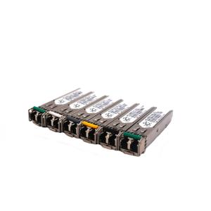 Quality Single LC SFP Bidirectional Transceiver Fiber Optic With 40KM Distance for sale