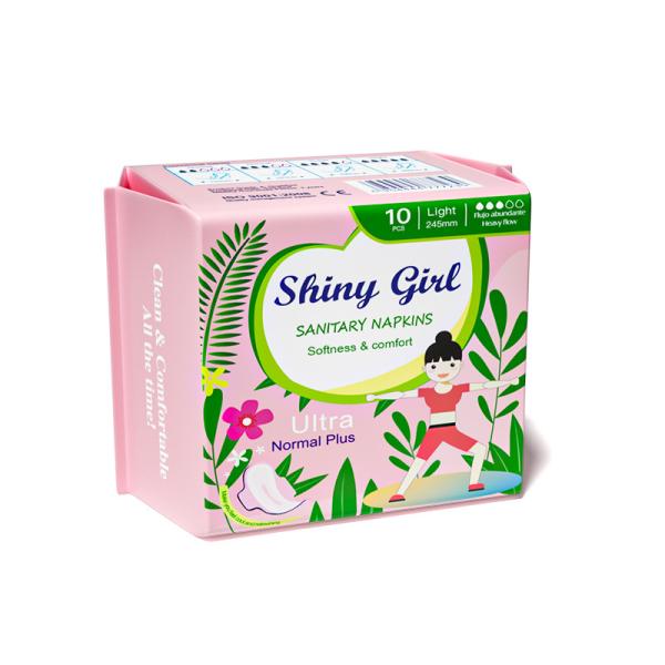 Breathable Cotton Sanitary Napkin For Lady Woman Girl Period Sanitary Pads
