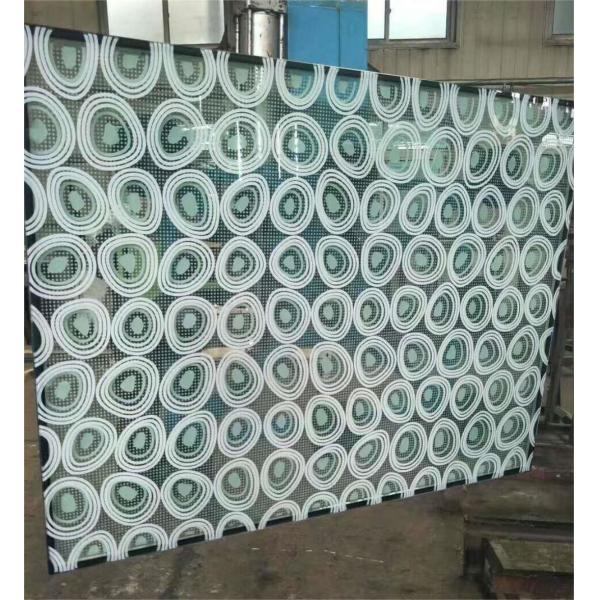 Buy Fired Enamelled Glass Panels Stunning Interior Window Glass Customized at wholesale prices