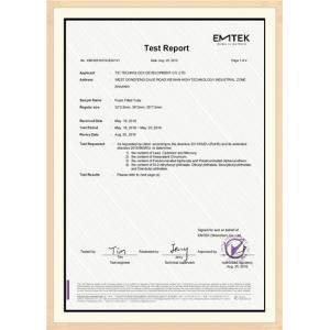 TID POWER SYSTEM CO ., LTD Certifications