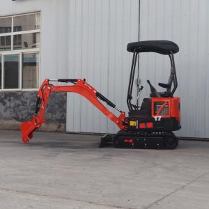 Multifunction 1.7 Tonne 360 Mini Excavator Machine , Small Digging Machine