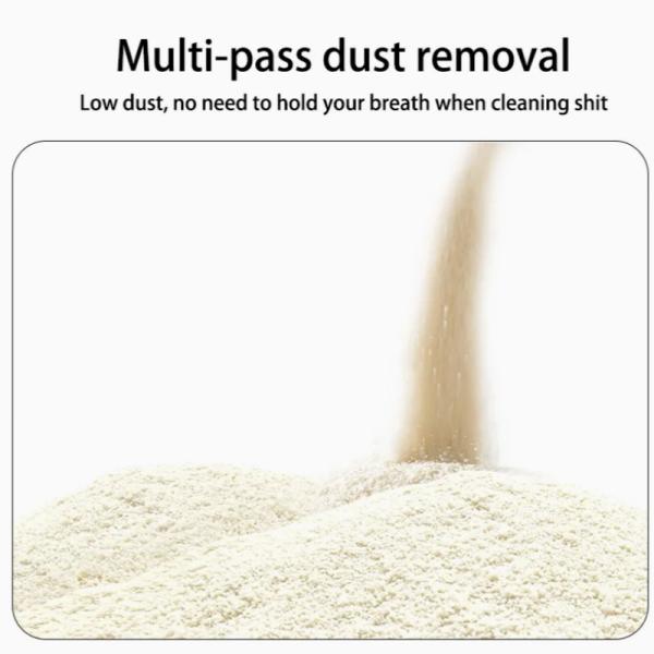 Non Stick Cassava Cat Litter 100% Plant Tapioca Litter Easy Clean