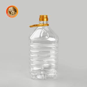 Food Grade Clear Plastic Condiment Bottles Seasonings Cylinder Packaging 1000ml