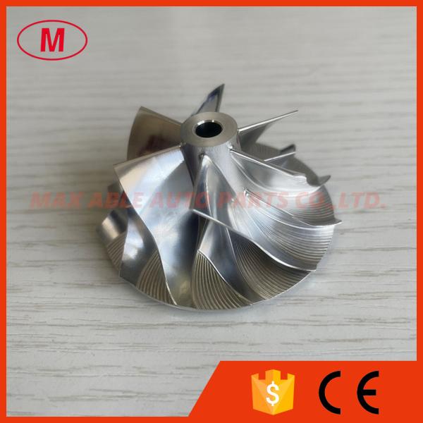 TF035 09G 6+6 blades 38.00/51.00mm high performance Turbo milling/aluminum 2618/billet compressor wheel for 49335-00600/49135-09610 BMW N47D20
