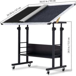 Jigsaw Puzzle Play AJUNION 1500 Piece Table with Adjustable Height and