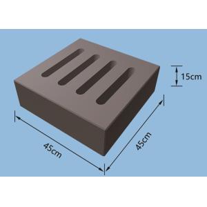 Ditch Covers Plastic Cement Molds Gutter Cover Block Mould 45 * 45 * 15cm