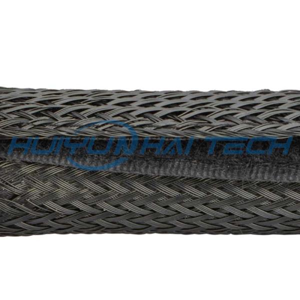 Flame Retardant Self Closing Velcro Cable Sleeve For Wire Harness Management