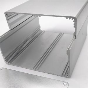 120*83*130mm Squre Aluminum Extrusion Enclosure With End Plate
