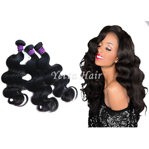Buy Double Weft Peruvian Weaving Hair / Smooth Soft Clean Virgin Hair at wholesale prices
