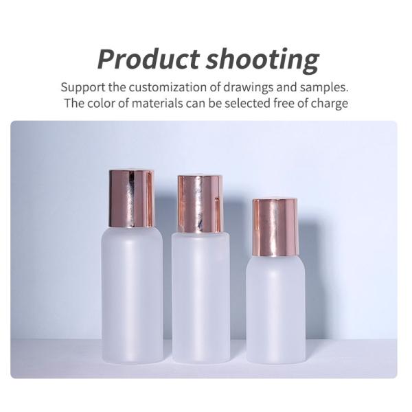 Luxury Cosmetic Plastic Bottle Custom Perfume Packaging Bottle White 20ml 25ml 35ml