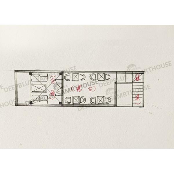 Light Steel Structured Pre Engineered Steel Homes Earthquake Proof For Residence