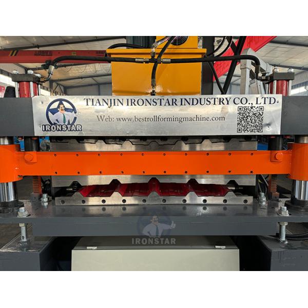 5 rib and 7 rib double deck 750 roof sheet roll forming machine for Malaysia