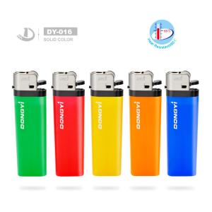 Colorful Refillable Gas Lighter with ISO9994 Certificate Customized Request