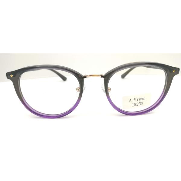 Buy Light-weight combined frame with acetate & titanium eyewear spectale frames at wholesale prices
