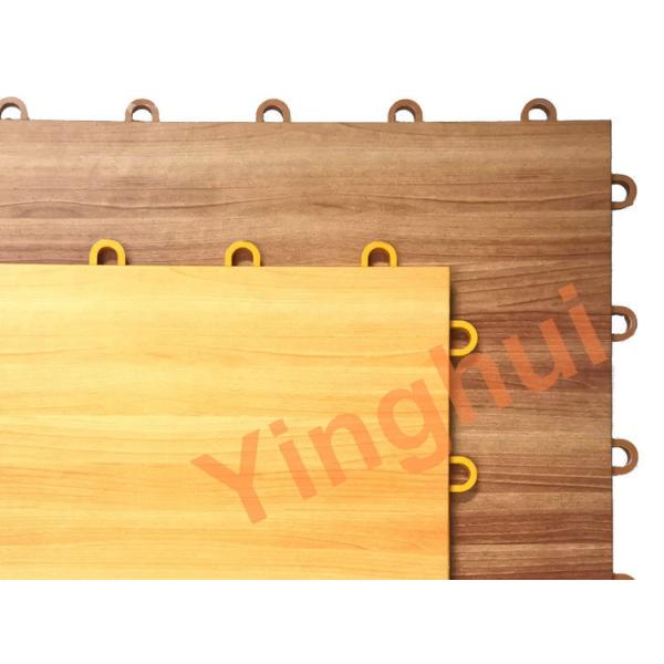 Sports Basketball Courts Flooring Wooden Tiles Sports Wood Floor Plastic