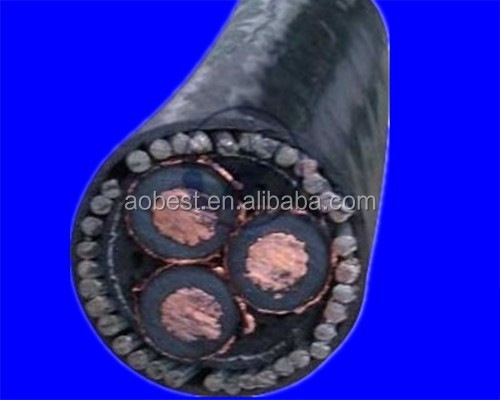 High Quality 240mm2 11KV Power Cable with Copper Conductor XLPE PVC Insulation Medium Voltage for Underground Construction