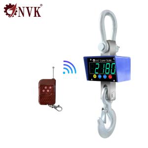 1/2/3/5/10T Industrial Hook Digital Hanging Scale Wireless Remote Control