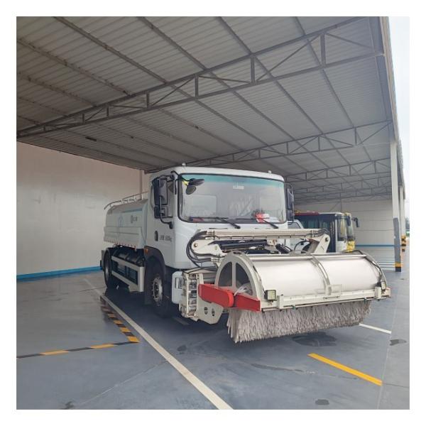 Buy Road Sweeper Truck Cleaning Width Of 3.8m Efficient Watering At 7-20km/H at wholesale prices