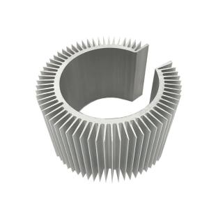 High-Strength Red CNC Aluminium Extrusion with Customized Design and Strength