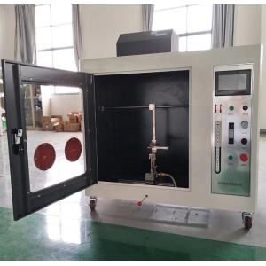 UL94 Flammability Testing Equipment Horizontal and Vertical Flame Chamber for