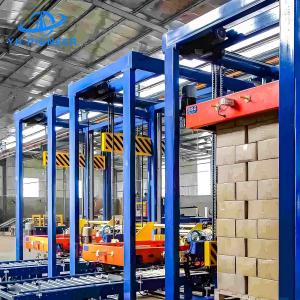 High Precision Automatic Palletizing Systems Drum Palletizer With Stainless