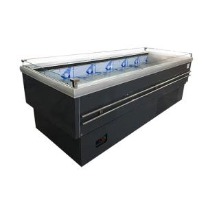 R290 Fruit And Vegetable Display Freezer Merchandiser Promotion Chiller