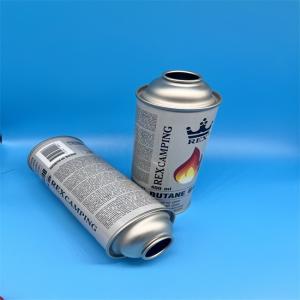 BBQ Tinplate Butane Gas Tank with Tinplate Material