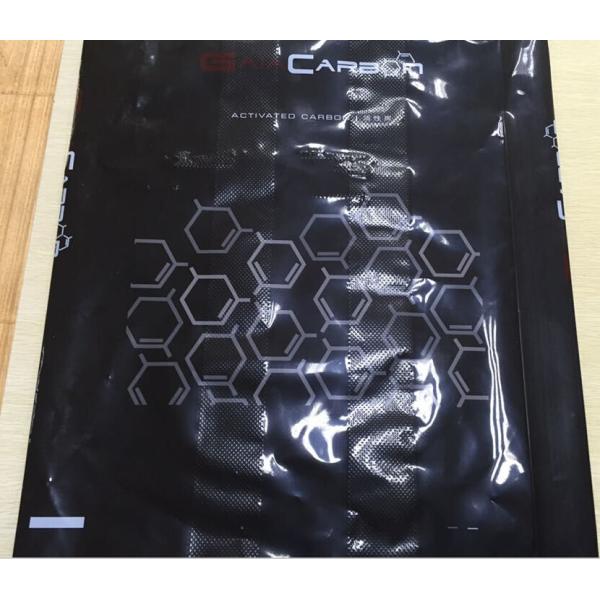 Black Plastic Valve Bags With Printing And Anti - Slip For Packing Carbon Black