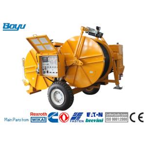 Max Continuous Pull 2x35kN Overhead Line Stringing Equipment Hydraulic Tensioner