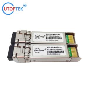 10G WDM 80km SFP+ Bidi LC 1490/1570nm SM Single LC optical transceiver module
