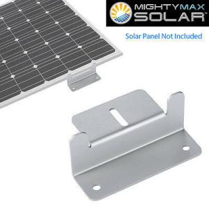 ISO9001 Certified Customized Solar Panel Mounting Fabrication Zinc Plated Iron