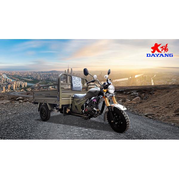 320 *80 Zongshen Engine 151 cc Gasoline Powered 3 Wheel Cargo Tricycle Truck CCC Origin