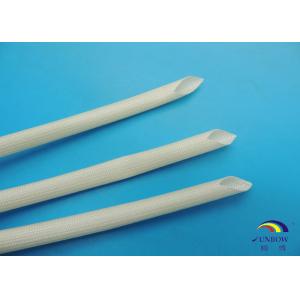 F Class 155ºC Professional Acrylic Resin Coated Braided Fiberglass Sleeving / High Temperature Sleeves