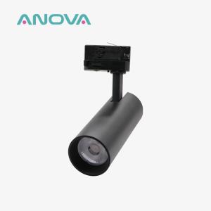 Quality Aluminum Dimmable LED Track Light 15W 3 Phase 4 Wires Dimmable Track Lighting for sale