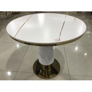 72cm High Nesting Wrought Iron And Marble Coffee Table