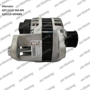 Alternator 6BT5.9 24V 90A 8PK 5263220 4094089