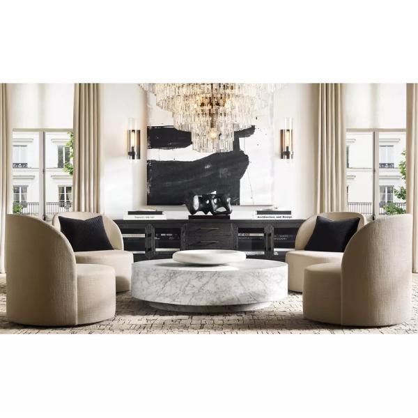 Functional Bedroom Console Table Furniture Modern With Sintered Stone Top