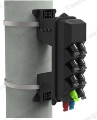 Quality Neutral Salt Spray Tested Fiber Optic Termination Boxes for Network Connections for sale