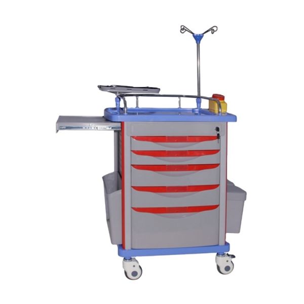 Guangzhou Cheap Hospital Emergency Trolley Equipment Resuscitation Trolley