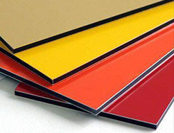 4mm ACP Aluminum Composite Panel With PVDF Coating 2440mm For Exterior Wall Cladding