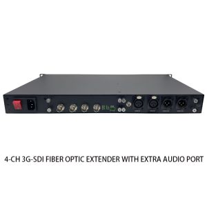 Quality 4-Ch 3G-SDI To Fiber Converter With Separate Audio Port for sale